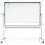 Quartet Prestige 2 Mobile Presentation Easel, Reversible Magnetic Whiteboard/Flipchart, 72" x 48", Graphite Finish Frame thumbnail images 1 of 3