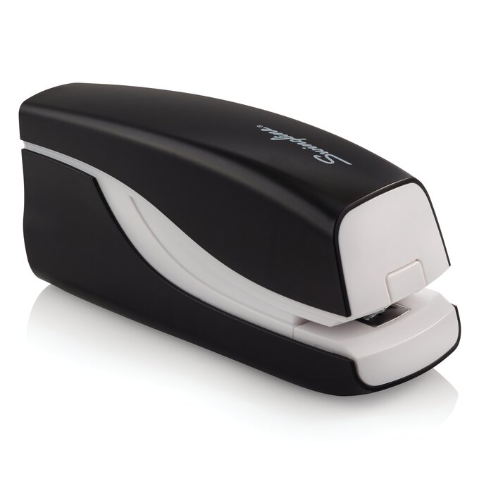 Swingline Breeze Automatic Stapler, Battery Powered, 20 Sheets, Black Swingline Electric