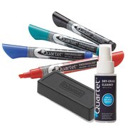  Quartet Dry Erase Markers, Whiteboard Markers, Chisel Tip,  EnduraGlide, White Board Dry Erase Pens for Teachers, Home School & Office  Supplies, Black, 12 Pack (5001-2M) : Expo Markers : Office Products