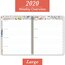 Cambridge Grayson Customizable Weekly Monthly Planner, Large