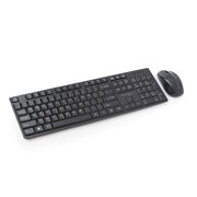 Pro Fit™ Low-Profile Wireless Desktop Set with Spill-Proof Keyboard with Multimedia Keys, Ambidextrous Mouse, & AES Encryption