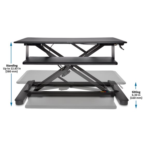 Kensington® SmartFit® Sit/Stand Desk | SmartFit Standing Desks 