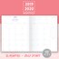 Ivory Ella Boho Academic Monthly Planner