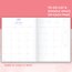 Ivory Ella Boho Academic Monthly Planner