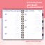 Ivory Ella Mandala Academic Weekly Monthly Planner, Small