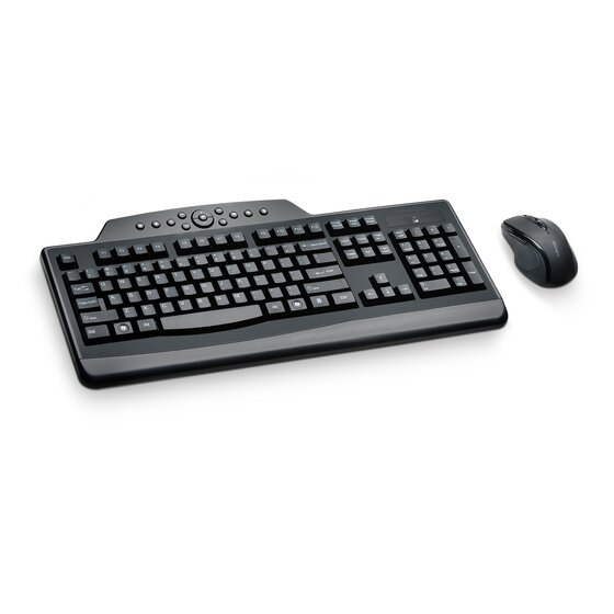 Pro Fit® Wireless Media Desktop Set | Computer & Laptop Keyboard