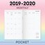 Matt Crump Academic 2 Year Monthly Pocket Planner, Ferris Wheel