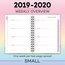 Matt Crump Academic Weekly Monthly Planner, Small, Mountains
