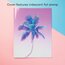 Matt Crump Academic Monthly Planner, 12 Months, July Start, 8 1/2" x 11", Palm Tree