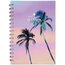 Matt Crump Academic Weekly Monthly Planner, Small, Palm Trees