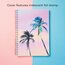 Matt Crump Academic Weekly Monthly Planner, Small, Palm Trees