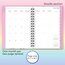 Matt Crump Academic Weekly Monthly Hardcover Planner, Small, Eiffel Tower