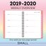 Matt Crump Academic Weekly Monthly Planner, Small, Orange