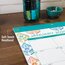 Cambridge Anna Monthly Desk Pad Calendar, Large