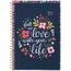 Cambridge Love Life Customizable Academic Weekly Monthly Planner, Small
