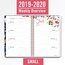 Cambridge Love Life Customizable Academic Weekly Monthly Planner, Small