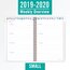 Cambridge Jubilee Hexagon Academic Weekly Monthly Planner, Small