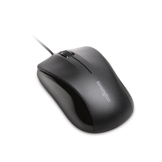 Kensington® Wired Three-Button Mouse for Life
