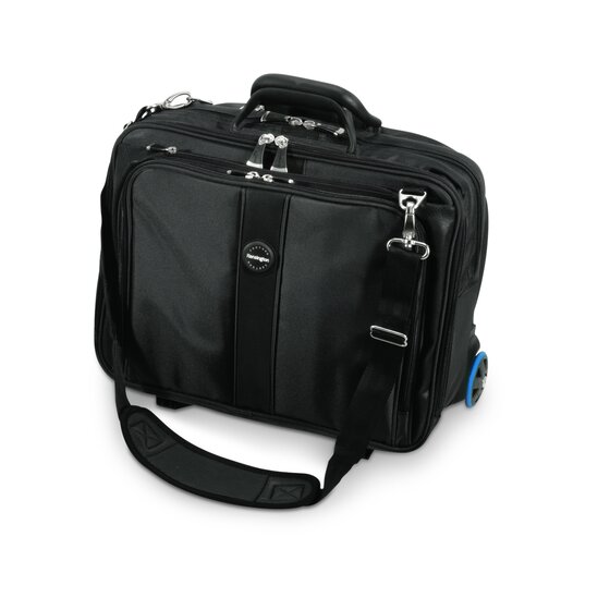 Kensington Contour Laptoptrolley Ergonomische Rolltasche für 17 Zoll Geräte 62348 schwarz Mit SnugFit-Schutzsystem 