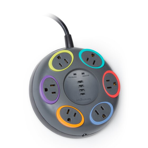 SmartSockets® Table Top Surge Protector with USB