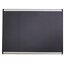 Quartet Prestige Plus Magnetic Fabric Bulletin Board, 3' x 2', Aluminum Frame thumbnail images 1 of 2