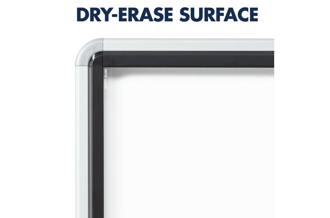 Quartet Enclosed Magnetic Whiteboard For Outdoor Use 30 X 27