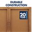Enclosed Cork Bulletin Board for Indoor Use, 4' x 3', 2 Door, Oak Frame thumbnail images 4 of 6