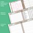 Cambridge Marrakesh Weekly Monthly Planner, Small, Light Green