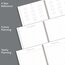 Cambridge WorkStyle Weekly Monthly Planner, Large, Navy