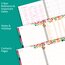 Jane Dixon for Cambridge Flutter Weekly Monthly Planner, Large