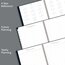 Cambridge WorkStyle Weekly Monthly Planner, Large, Navy