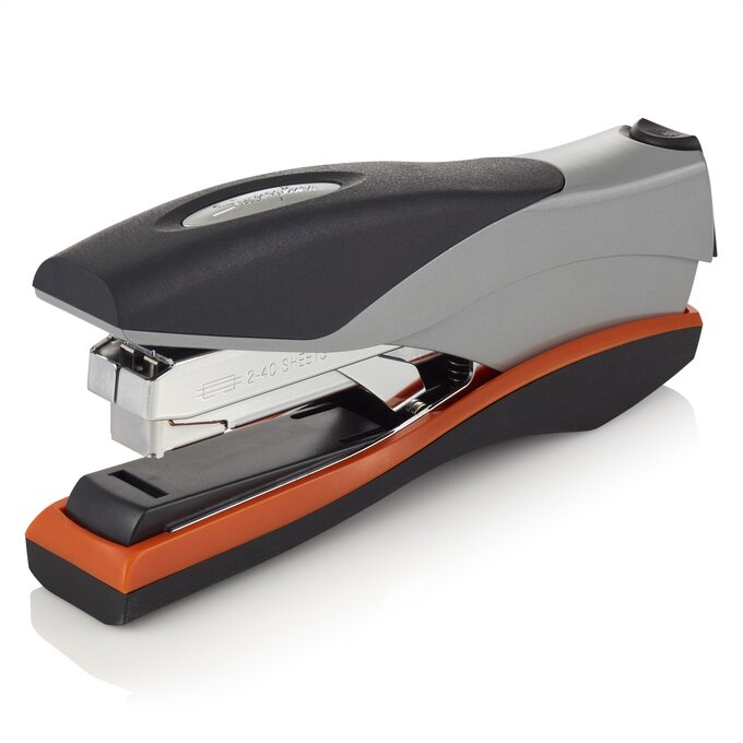 Swingline Optima 40 Desk Stapler, Reduced Effort, 40 Sheets, Silver ...