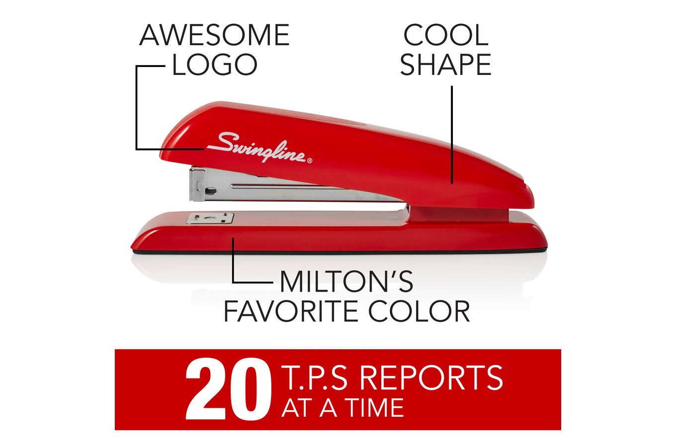 Swingline Stapler, 20 Sheet Capacity, Limited Lifetime Warranty | Swingline Full Size – Desktop Staplers | Swingline