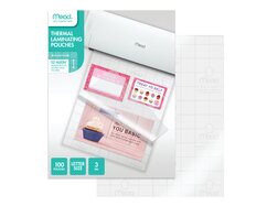 Mead® EZAlign™ Thermal Laminating Pouches, Letter Size, 3 Mil, 100 Pack