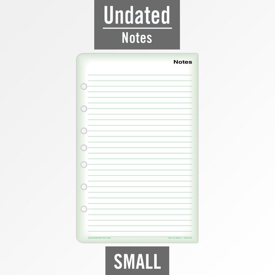 DAYTIMERS INC DTM87228 Lined Note Pads for Organizer