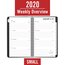 Business Weekly-Monthly Small, Black Planner