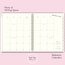 Lillian Farag Pink Dot String Weekly-Monthly Large Planner