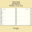 Lillian Farag Water Lilies Weekly-Monthly Hardcover Large Planner