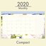 Lillian Farag Paper Palms Compact Desk Pad Calendar
