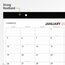 Cambridge Business Compact Monthly Desk Pad, 12 Months, January Start, 18 " x 11"