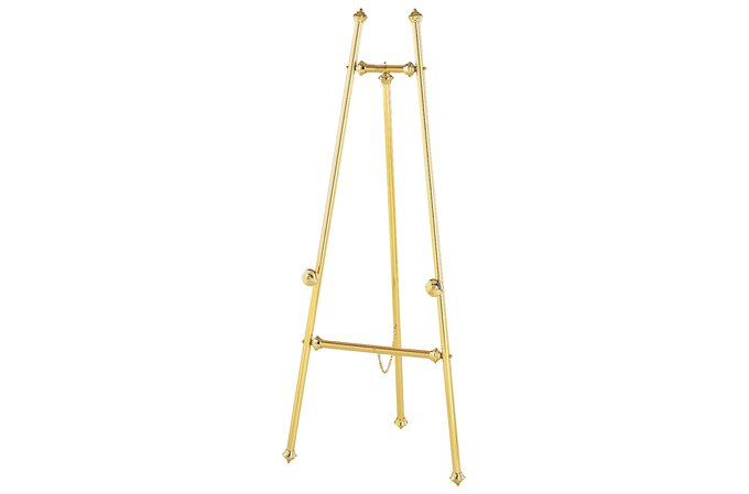 Quartet Decorative Brass Display Easel 59 Tripod Base Display