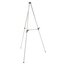 Quartet® Aluminum Lightweight Telescoping Display Easel, 66", Supports up to 25 lbs., Silver thumbnail images 1 of 1
