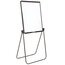 Ultima Easel, Whiteboard/Flipchart, 27" x 34", Reversible, Black Frame thumbnail images 1 of 1