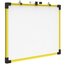 Quartet Industrial Magnetic Whiteboards, Yellow Frame thumbnail images 1 of 2