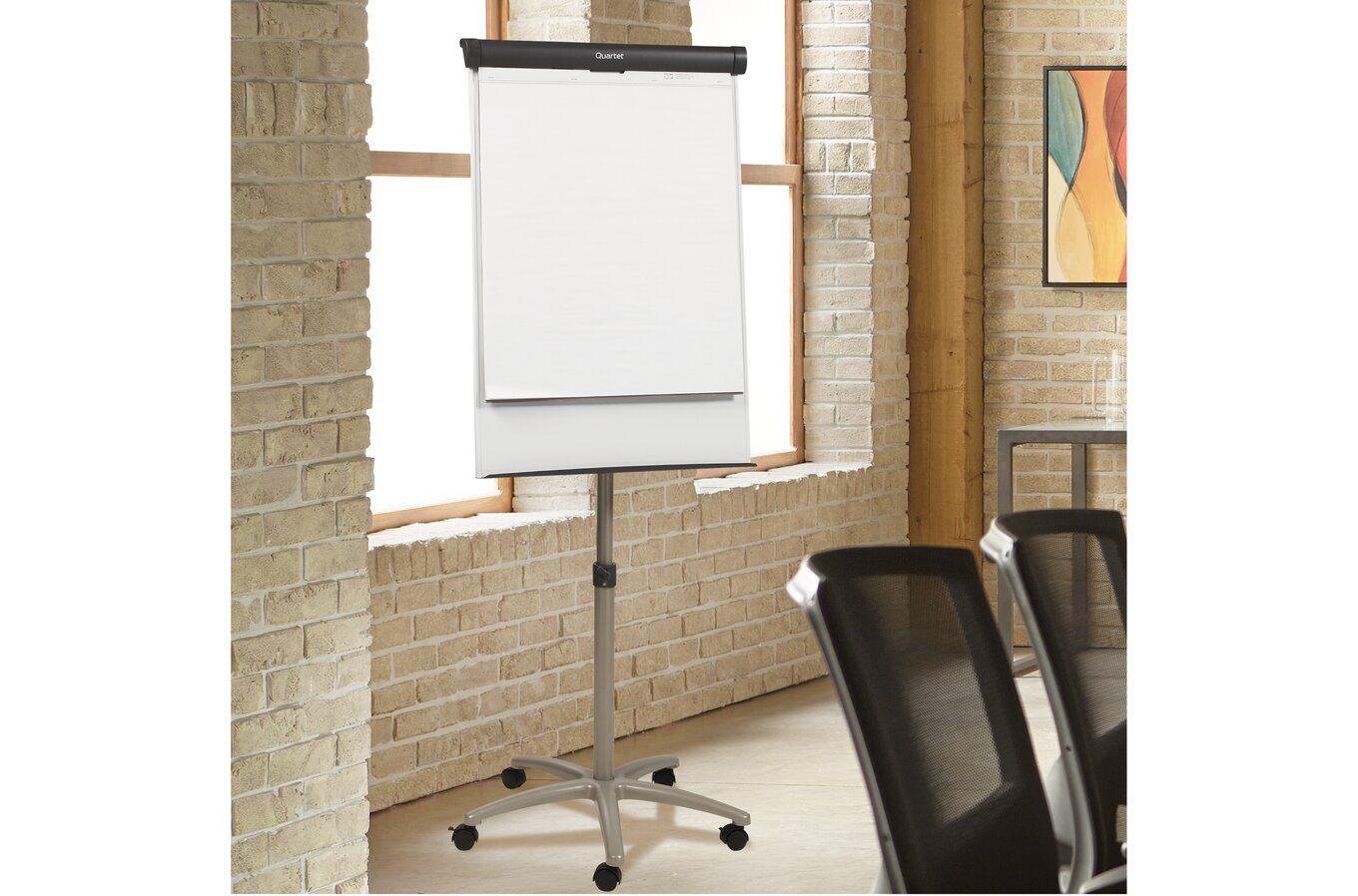 A-frame Flipchart Easel with Whiteboard - IDEC Displays