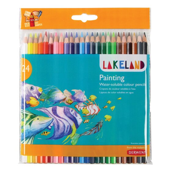 Lakeland Painting Pencils 24 Wallet