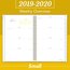Cambridge Avocado Collection Weekly Monthly Planner