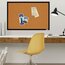 Quartet Cork Bulletin Board, 24" x 36", Black Wood Finish Frame thumbnail images 2 of 2