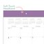 Cambridge Wild Cactus Monthly Desk Pad Calendar