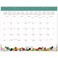 Cambridge for Jane Dixon Pebble Path Monthly Desk Pad Calendar